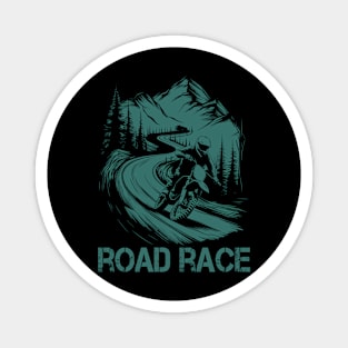 Motorcycle Motocross Motorsport Road Race Magnet